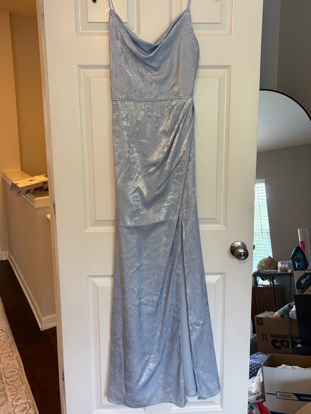 Adrianna Pappel Dress Size 6 Light Blue